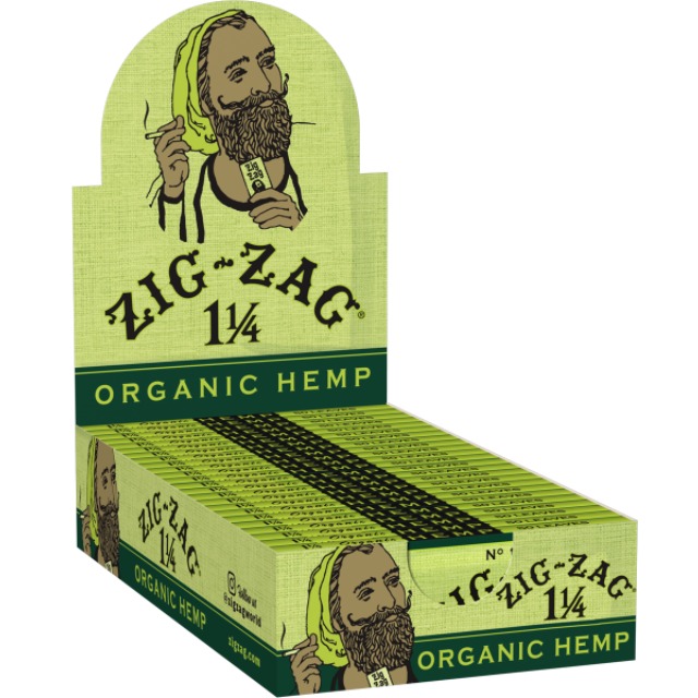 Zig Zag Organic Hemp 1 _ Size Rolling Papers