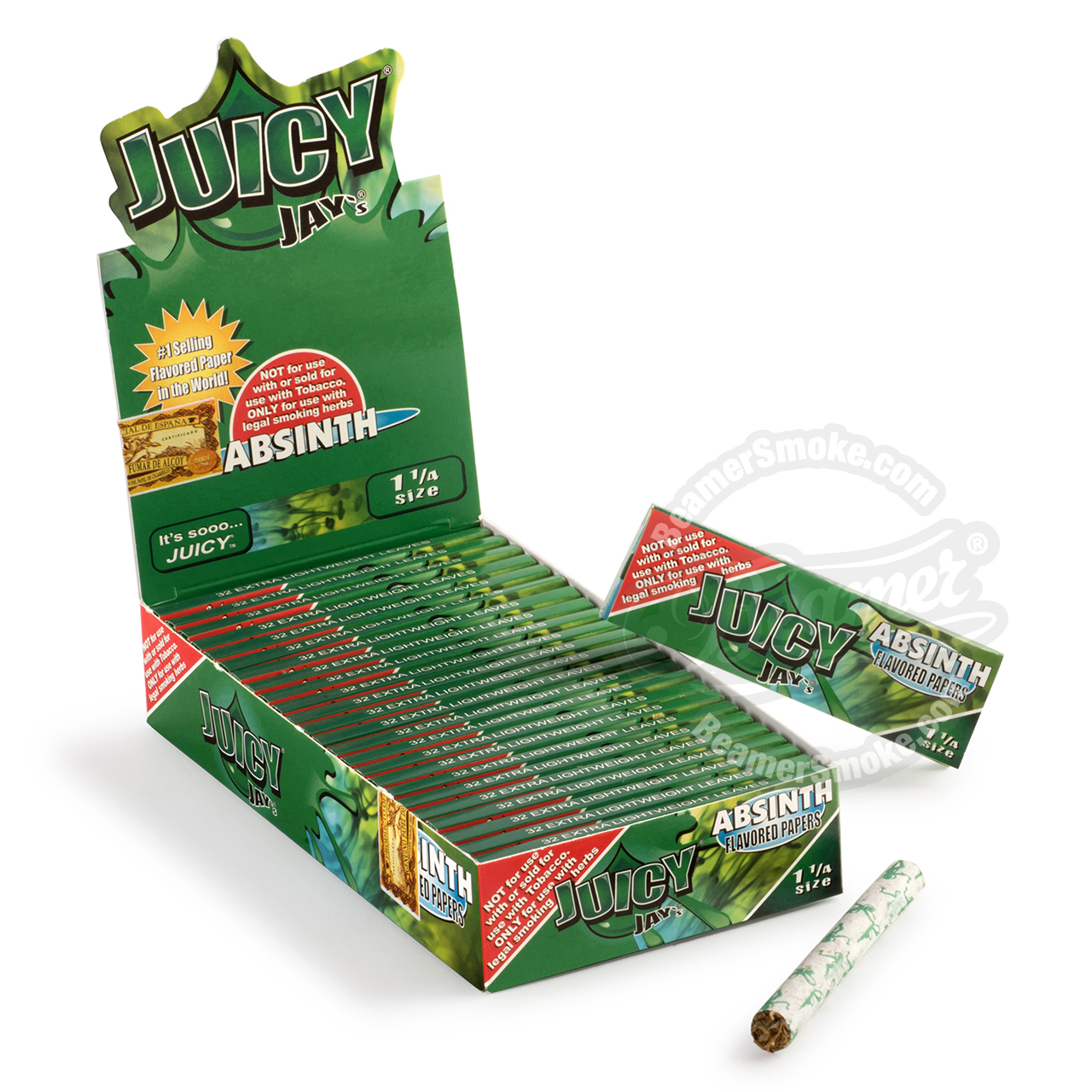 Juicy Jays Absinth Flavor 1 _ Size Rolling Papers