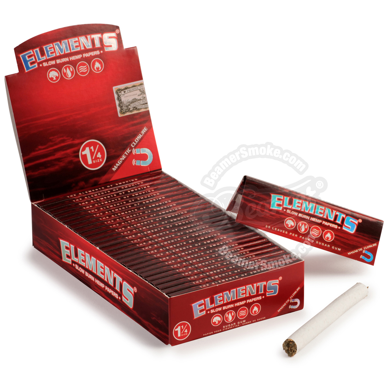 Elements Slow Burn Hemp 1 _ Size Rolling Papers